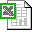 エクセル形式書類